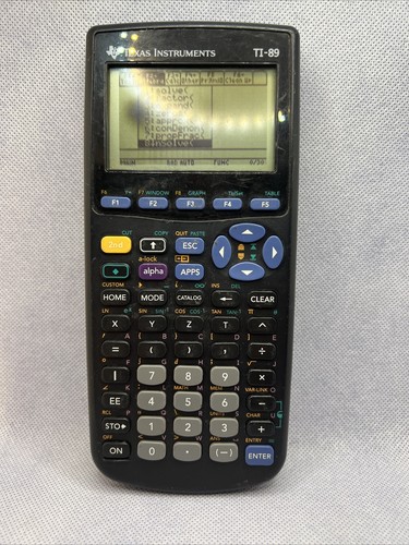 Texas instruments 89 - texas, ti-89